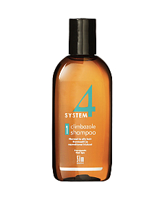 Sim Sensitive System 4 Therapeutic Climbazole Shampoo 1 Терапевтический шампунь № 1 для нормальной и жирной кожи головы 215 мл